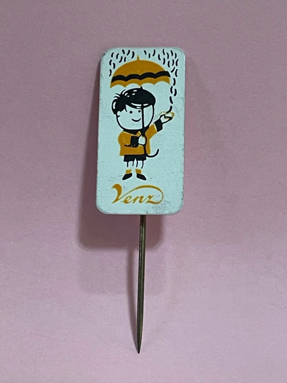 Vintage Metal Advertising Pin #9966 💎 SALE